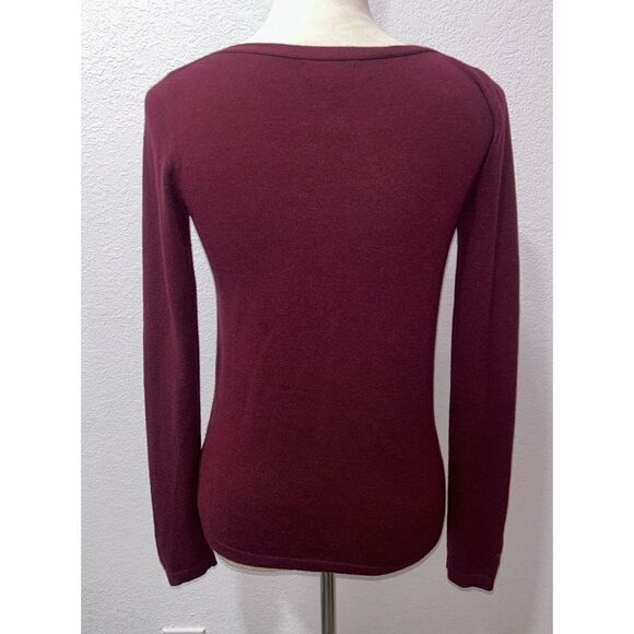 PREMISE Sweater Burgundy Size X-Small - Picture 4 of 7